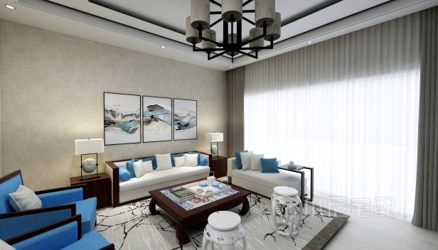 72.64㎡/两室两厅一卫/中式 72.64㎡/两室两厅一卫/中式