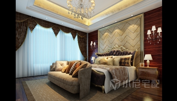 148㎡/三室两厅两卫/美式