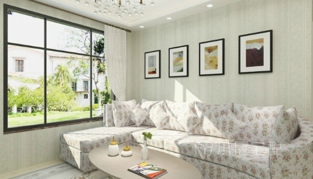 90㎡/两室两厅一卫/田园 90㎡/两室两厅一卫/田园