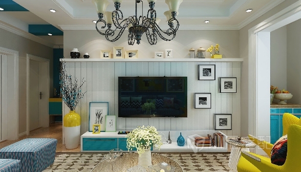 86.7㎡/三室两厅两卫/地中海 86.7㎡/三室两厅两卫/地中海