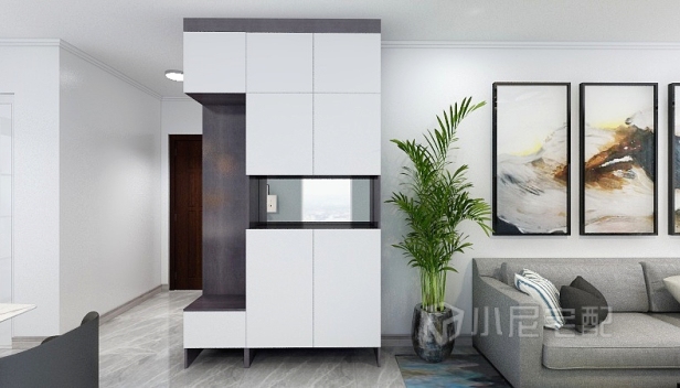 110㎡/三室一厅两卫/混搭