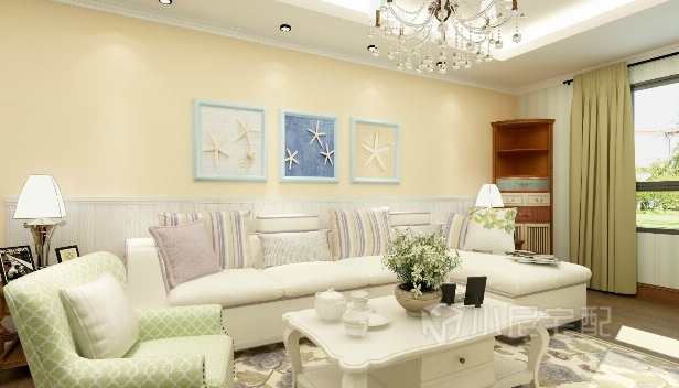 85㎡/两室一厅一卫/田园