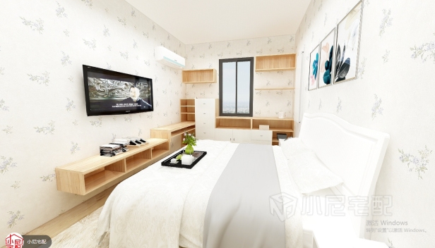 56㎡/一室一厅一卫/现代