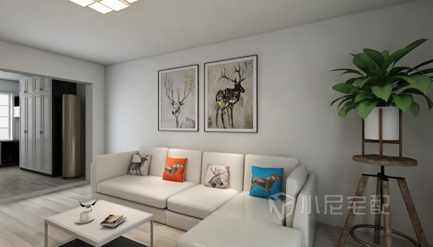 90㎡/三室一厅一卫/现代 90㎡/三室一厅一卫/现代