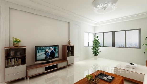 120㎡/两室一厅一卫/混搭