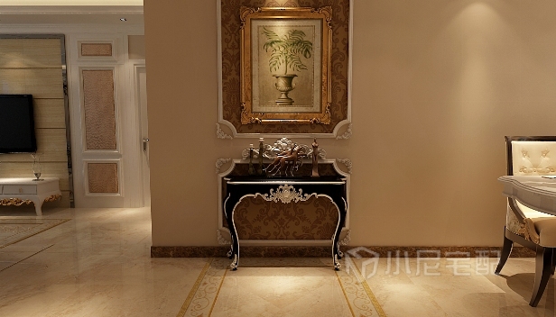 124㎡/三室两厅两卫/欧式