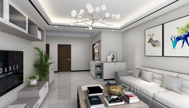 100㎡/两室两厅一卫/现代 100㎡/两室两厅一卫/现代