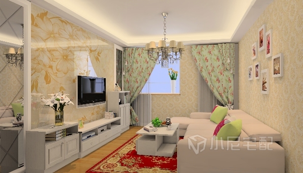 126㎡/四室两厅两卫/田园 126㎡/四室两厅两卫/田园