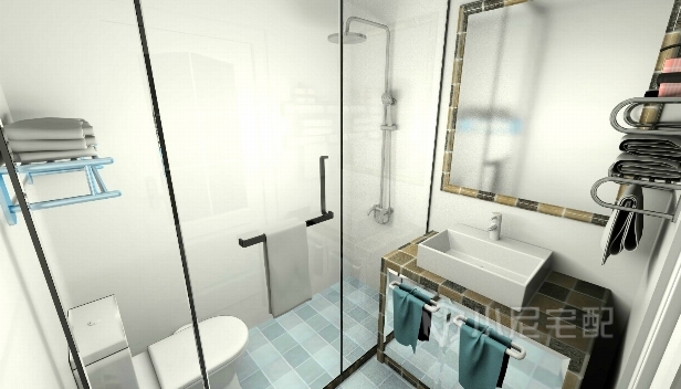 88.55㎡/两室两厅一卫/新古典