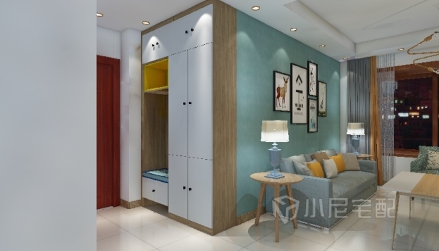 120㎡/三室一厅一卫/混搭 120㎡/三室一厅一卫/混搭