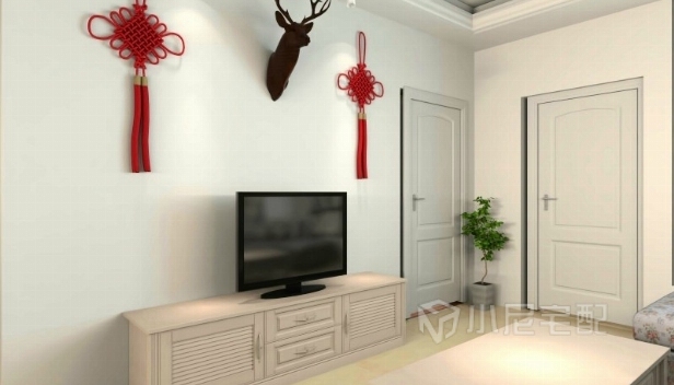 90㎡/三室一厅一卫/田园