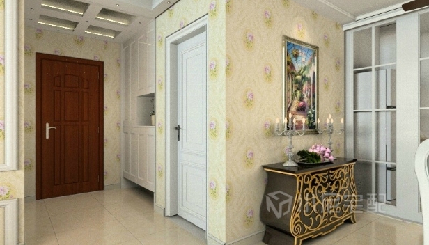 117㎡/三室两厅两卫/混搭