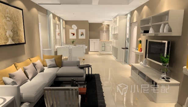 120㎡/三室两厅两卫/欧式