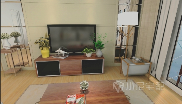 87㎡/两室两厅一卫/现代