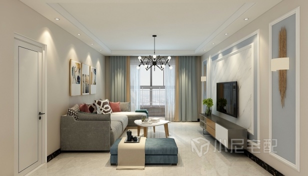 130㎡/三室两厅一卫/现代