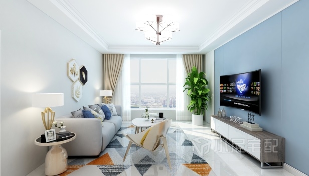 128㎡/三室两厅两卫/现代