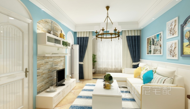 118㎡/三室两厅一卫/地中海 118㎡/三室两厅一卫/地中海