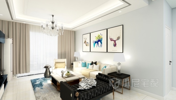 105㎡/三室两厅一卫/现代 105㎡/三室两厅一卫/现代