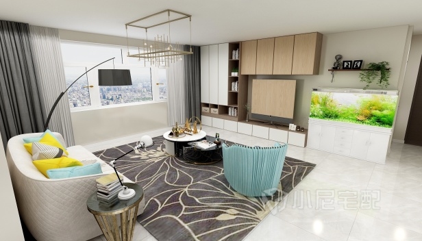 111.58㎡/三室一厅两卫/现代