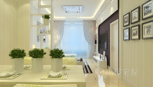 92㎡/两室两厅一卫/简约 92㎡/两室两厅一卫/简约