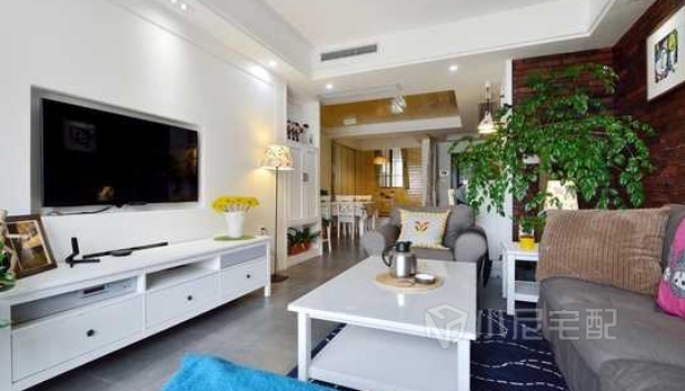 110㎡/两室两厅两卫/田园