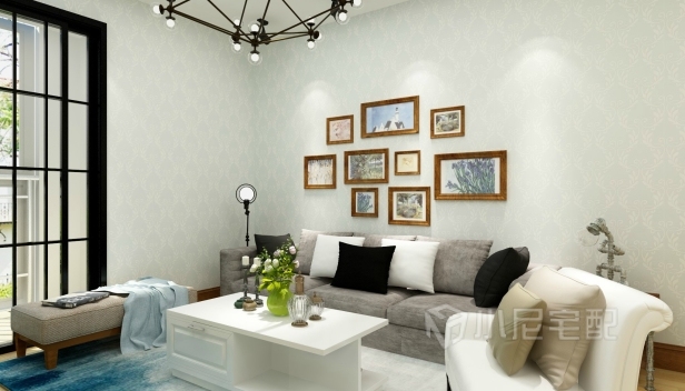 80㎡/两室一厅一卫/田园 80㎡/两室一厅一卫/田园