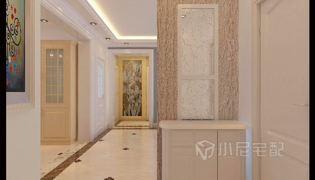 91.36㎡/三室两厅两卫/欧式