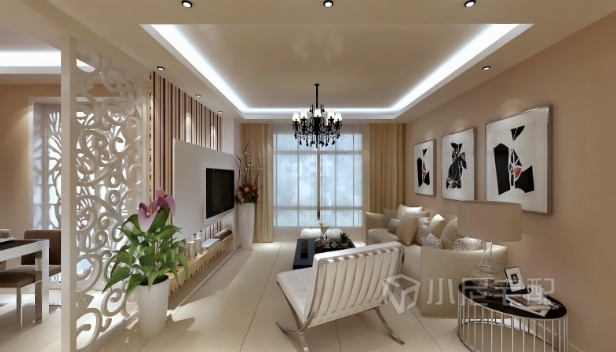 85㎡/两室两厅一卫/简约 85㎡/两室两厅一卫/简约