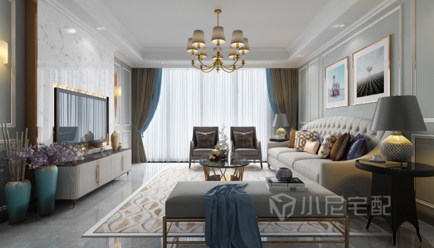 60㎡/两室两厅一卫/现代