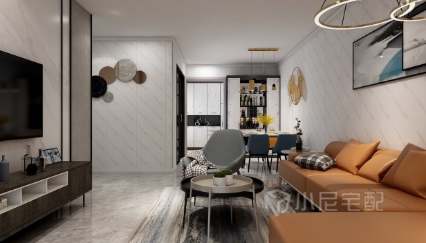 120㎡/三室两厅两卫/现代