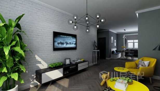 96㎡/两室一厅一卫/现代