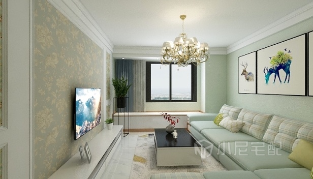 120㎡/三室两厅两卫/现代