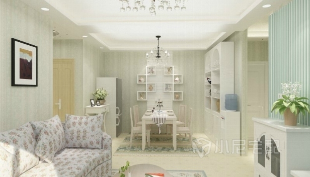 90㎡/两室两厅一卫/田园