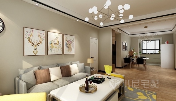 127㎡/三室两厅两卫/现代