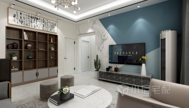 110㎡/三室一厅一卫/现代