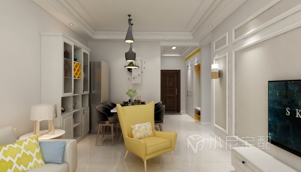 85㎡/两室一厅一卫/混搭 85㎡/两室一厅一卫/混搭