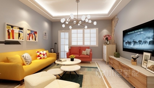 89㎡/两室一厅两卫/现代 89㎡/两室一厅两卫/现代