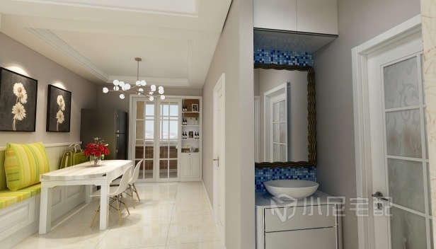 110㎡/三室两厅一卫/现代