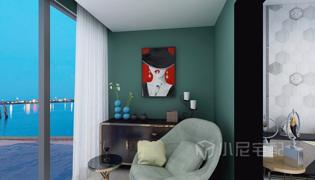 86.369㎡/两室一厅两卫/地中海 86.369㎡/两室一厅两卫/地中海