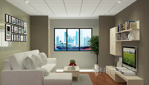 120㎡/三室一厅一卫/欧式