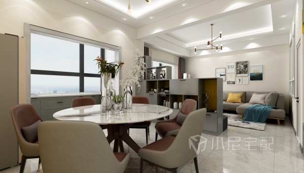 110㎡/三室两厅一卫/现代