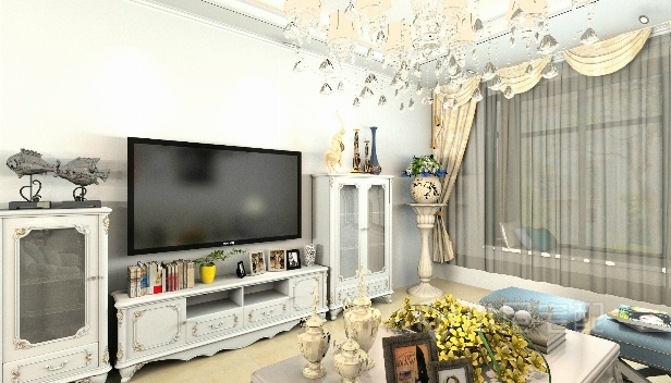 120㎡/三室一厅两卫/欧式