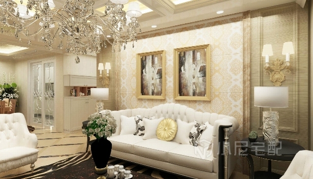 106㎡/两室两厅一卫/欧式