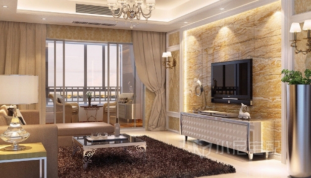 100㎡/三室两厅一卫/现代