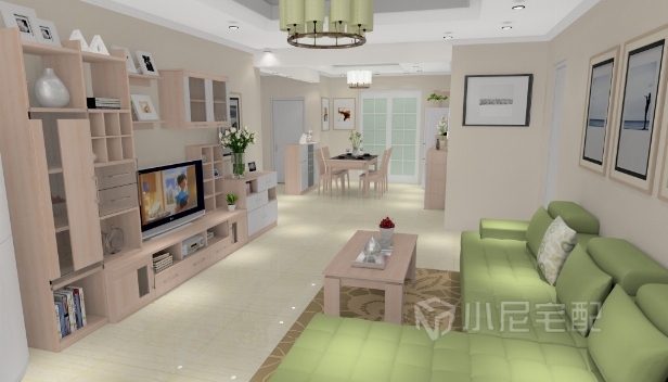 70㎡/两室两厅一卫/简约 70㎡/两室两厅一卫/简约