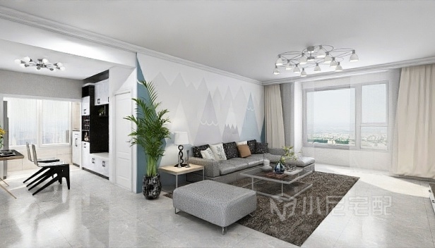 150㎡/三室两厅一卫/现代