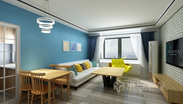 100㎡/两室一厅一卫/现代 100㎡/两室一厅一卫/现代