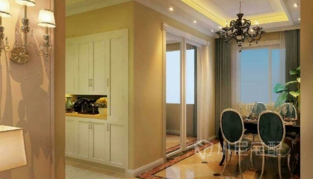 125㎡/三室两厅一卫/美式