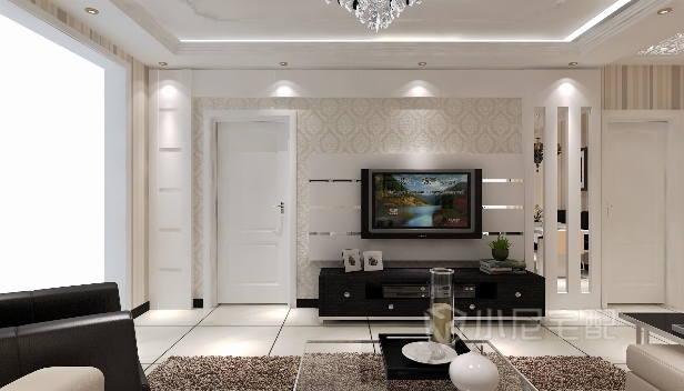 110㎡/三室一厅一卫/欧式