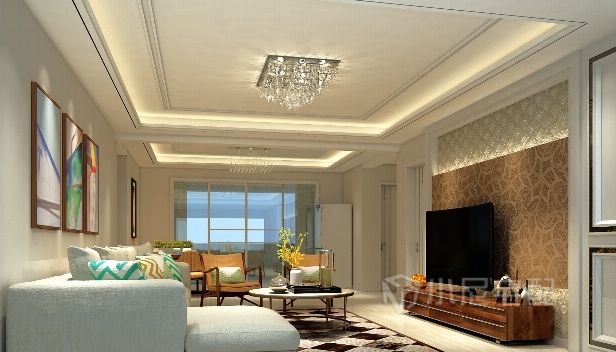 98㎡/三室两厅一卫/混搭